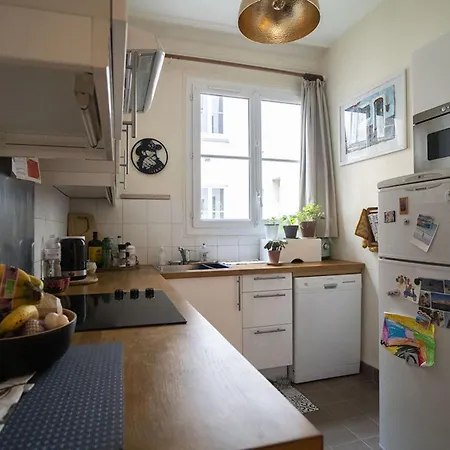 Parisian Cocoon In Montparnasse 아파트 *